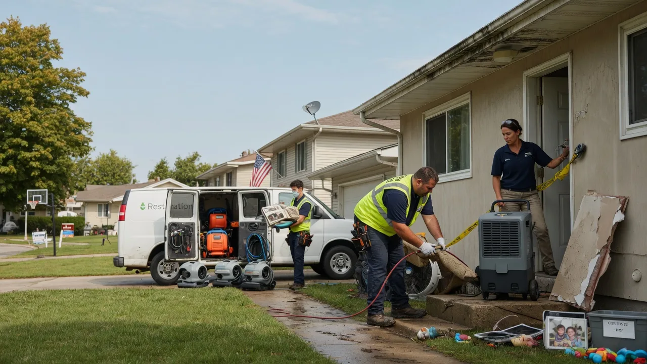 Water Damage Restoration in Houston, MN near me